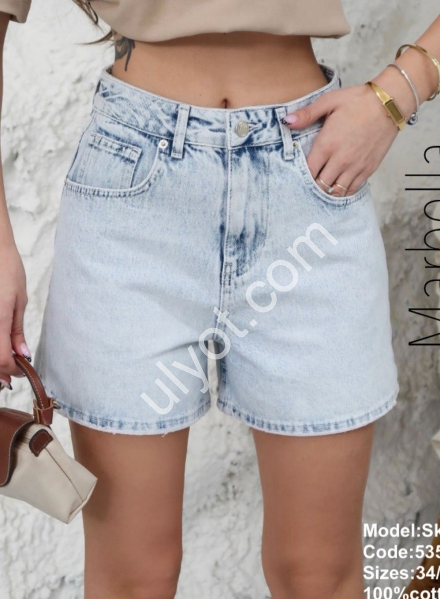 ШОРТИ ZEO BASIC (34-42) БЛАКИТНИЙ 5353