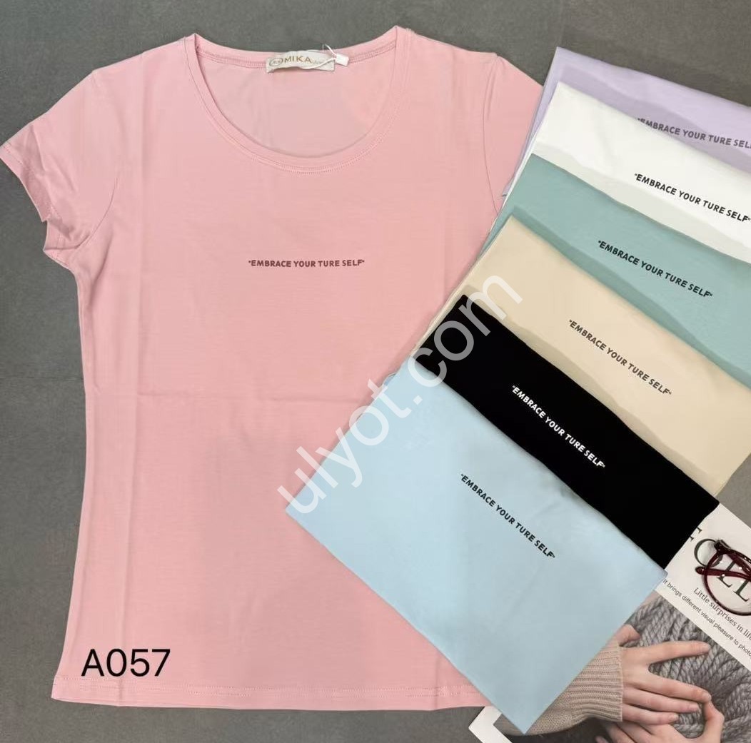 ФУТБОЛКА (ONE SIZE 44-48) МІКС A057