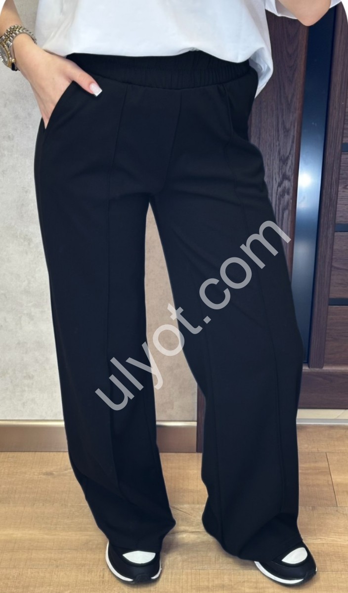 ШТАНИ (42-48) ПРЯМИЙ ЧОРНИЙ 244