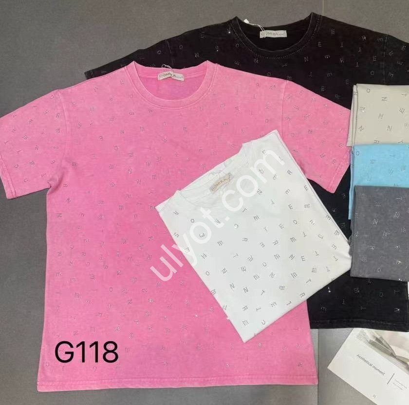 ФУТБОЛКА (ONE SIZE 50-54) МИКС G118