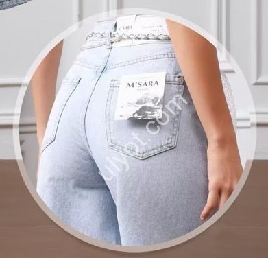 ШОРТИ M.SARA (XS-XL) БЛАКИТНИЙ 6360-6