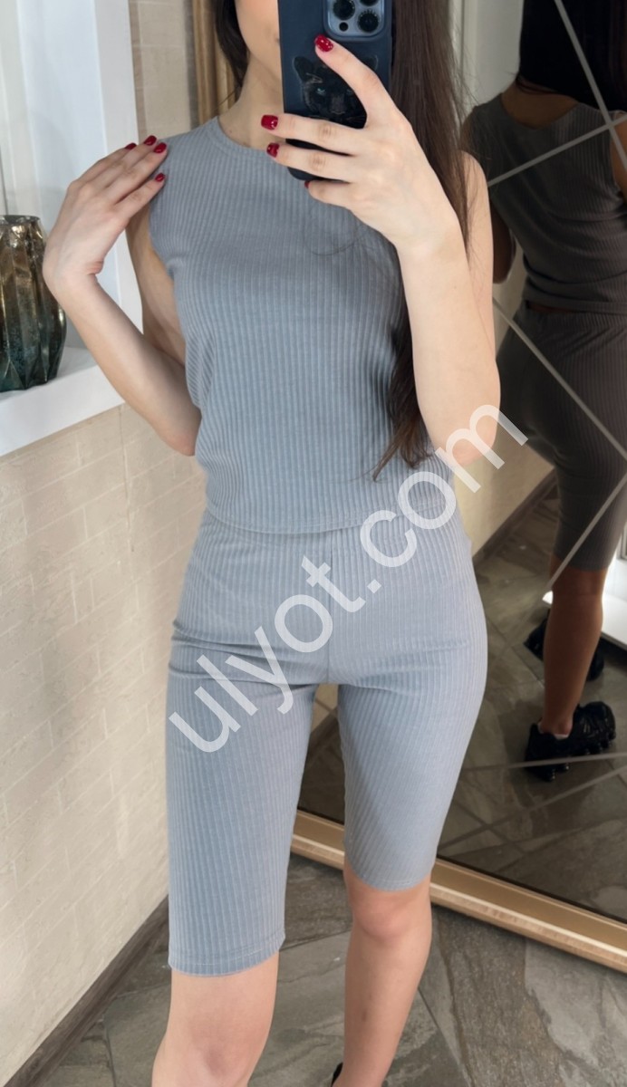 КОСТЮМ (42-48) СЕРЫЙ 