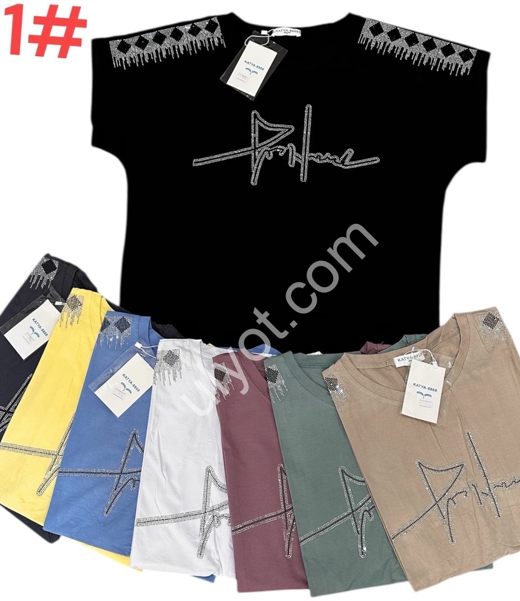 ФУТБОЛКА (ONESIZE 52-58) МИКС 111
