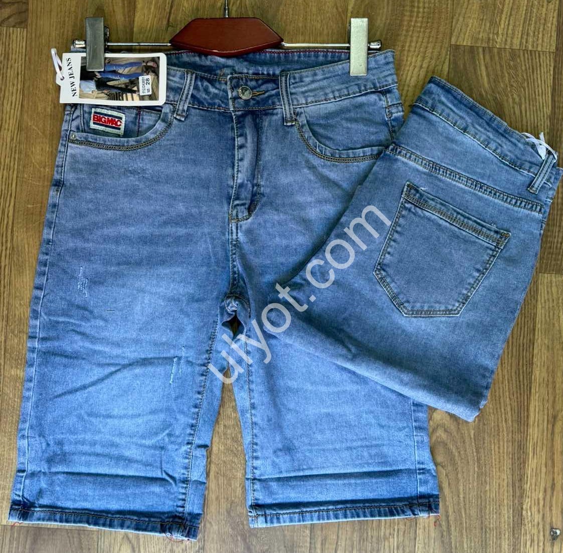 ШОРТЫ NEW JEANS (28-33) СИНИЙ 3031