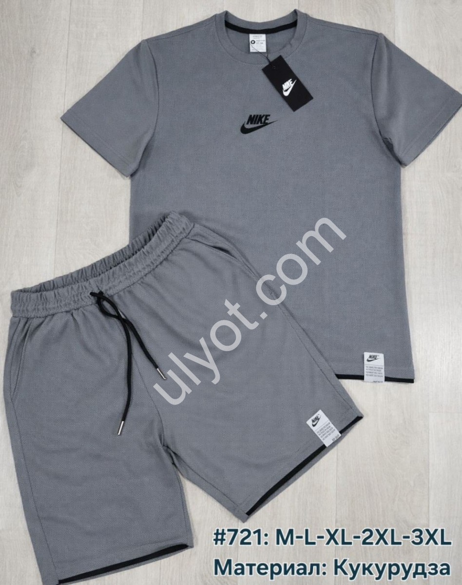 СПОРТ. КОСТЮМ N02 (M-3XL) Т.СІРИЙ 721