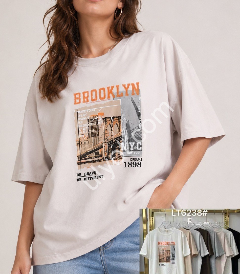 ФУТБОЛКА (ONE SIZE 54-56) МИКС LT6238