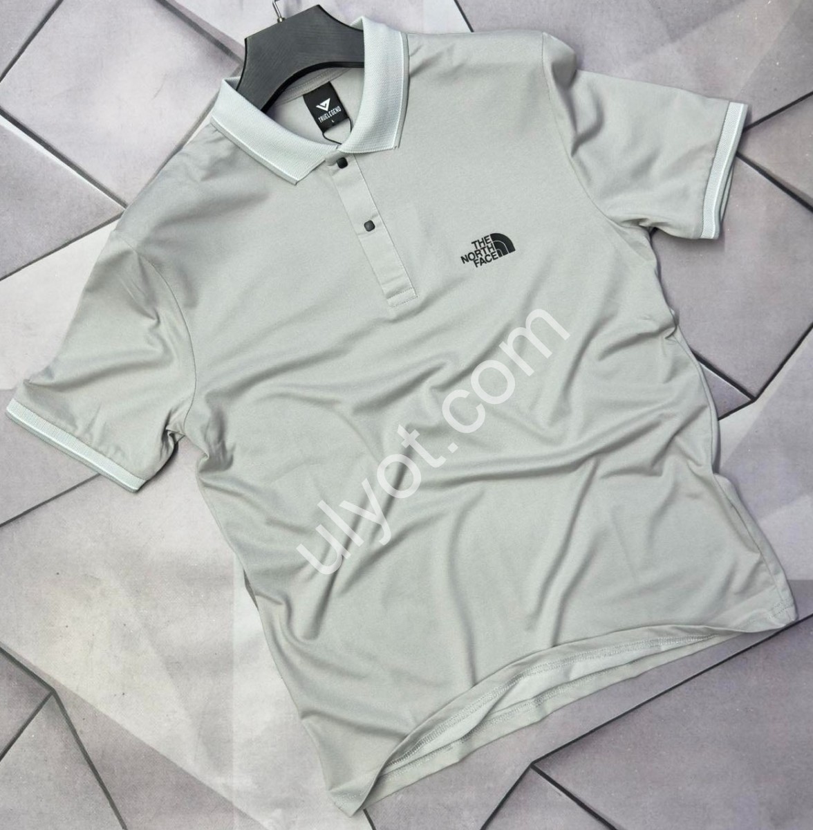 ФУТБОЛКА-ПОЛО T48 (S-2XL) КРЕМ 