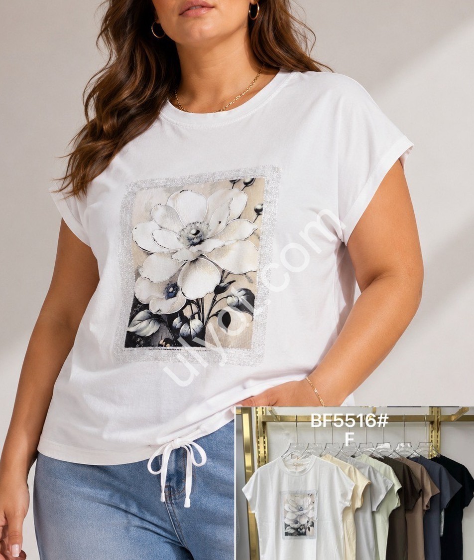 ФУТБОЛКА (ONE SIZE 54-56) МИКС BF5516