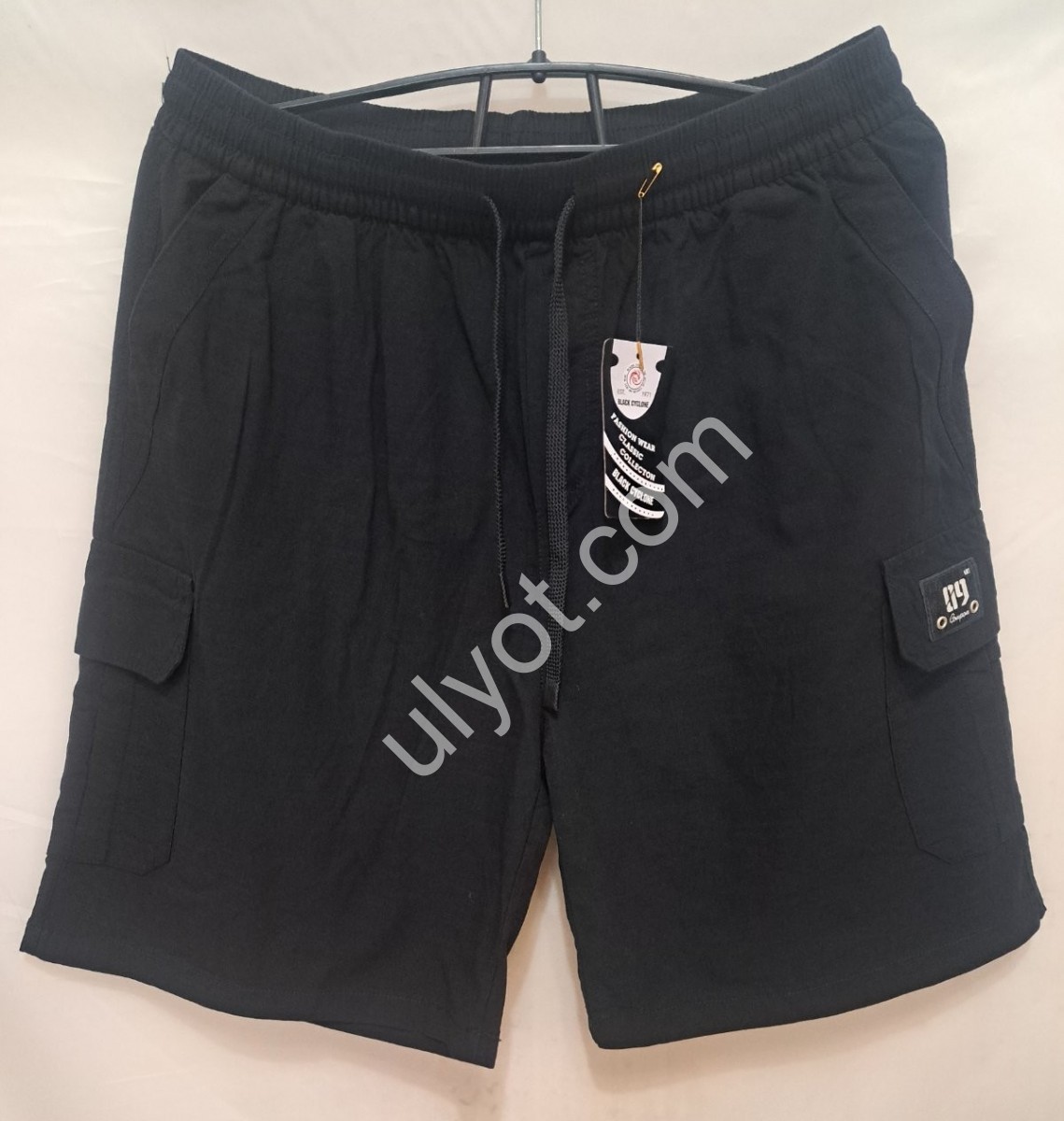 ШОРТЫ (3XL-7XL) ЧЕРНЫЙ 3025