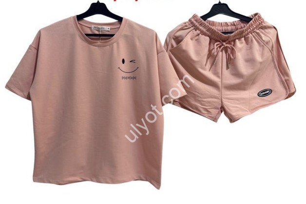 КОСТЮМ (M-XL) ПУДРА 1086