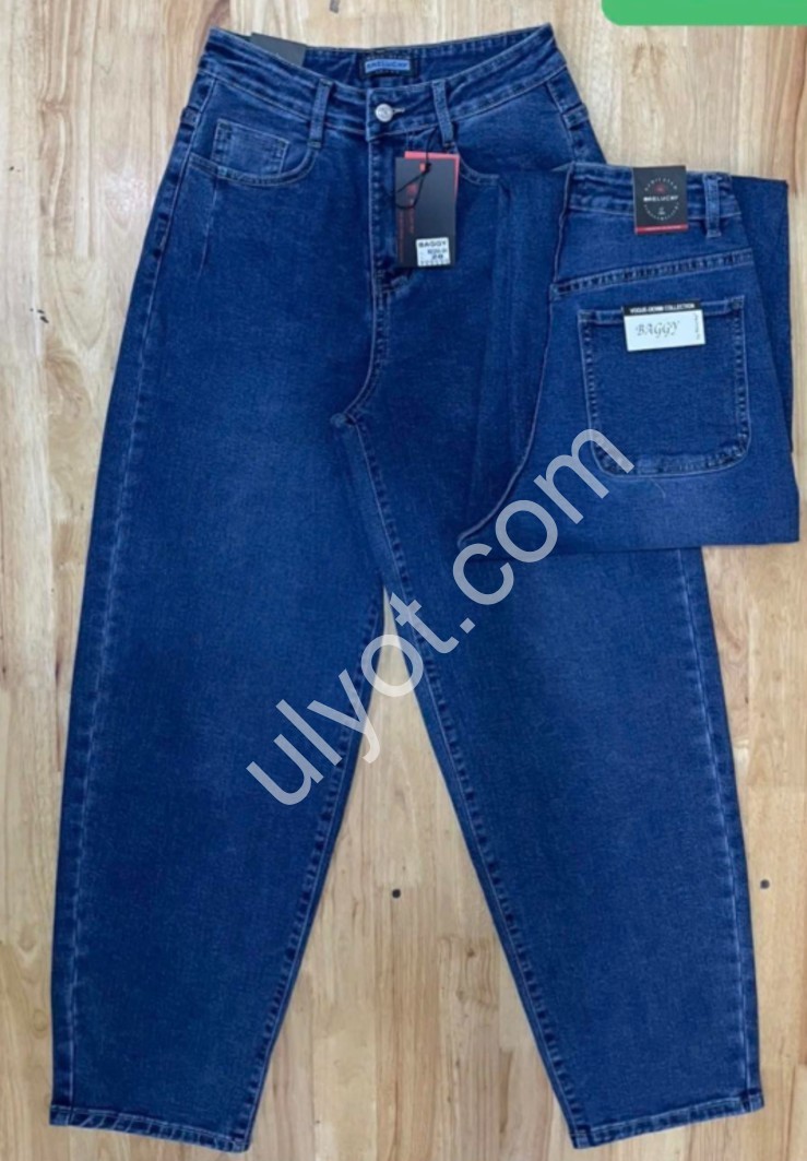 ДЖИНСЫ RELUCKY (28-33) Т.СИНИЙ B0265-3