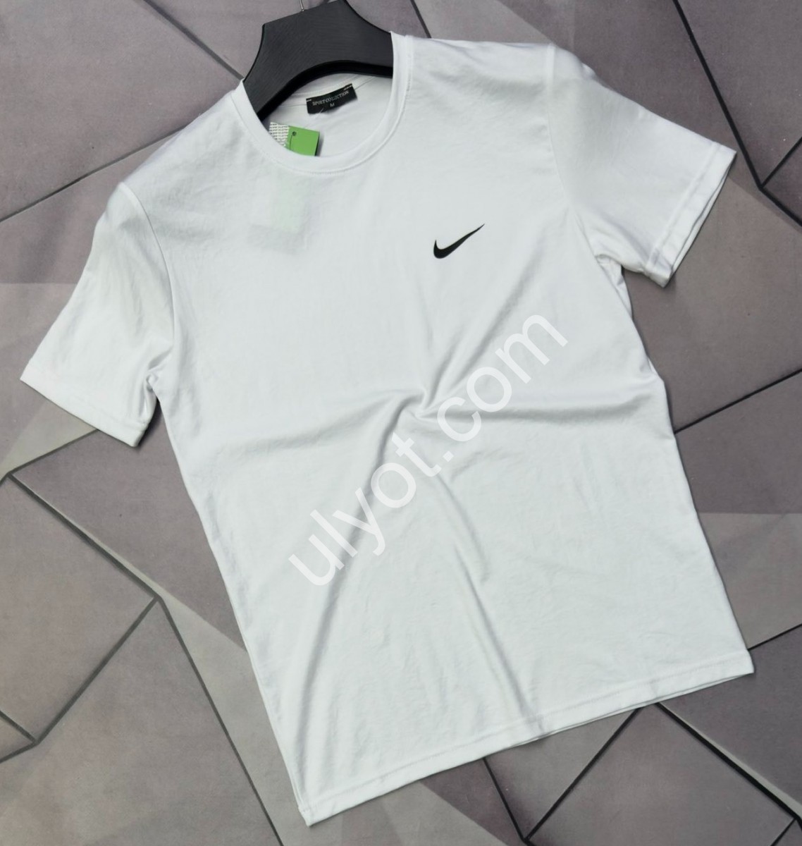 ФУТБОЛКА N02 (S-2XL) БЕЛЫЙ 