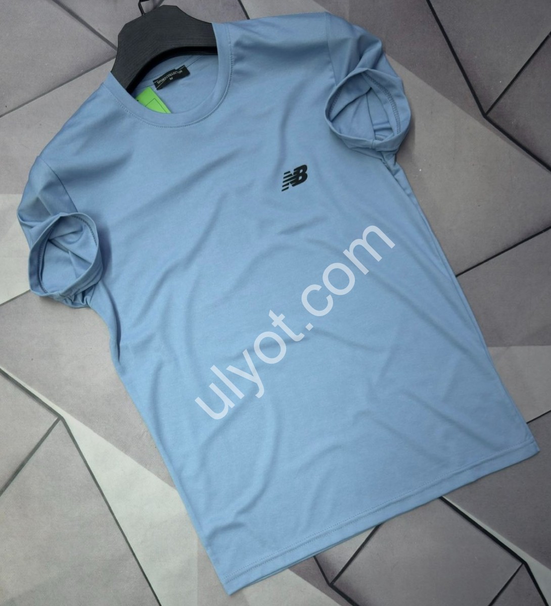 ФУТБОЛКА NB02 (S-2XL) ГОЛУБОЙ 