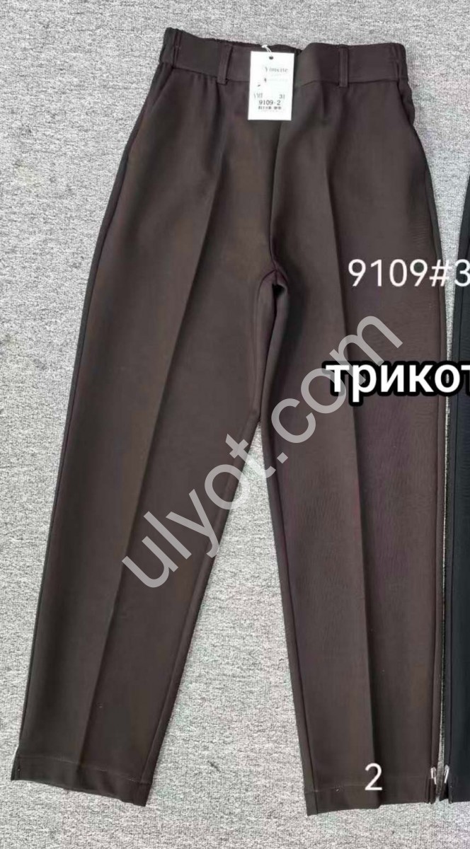 БРЮКИ (31-36) КОРИЧНЕВЫЙ 9109-2