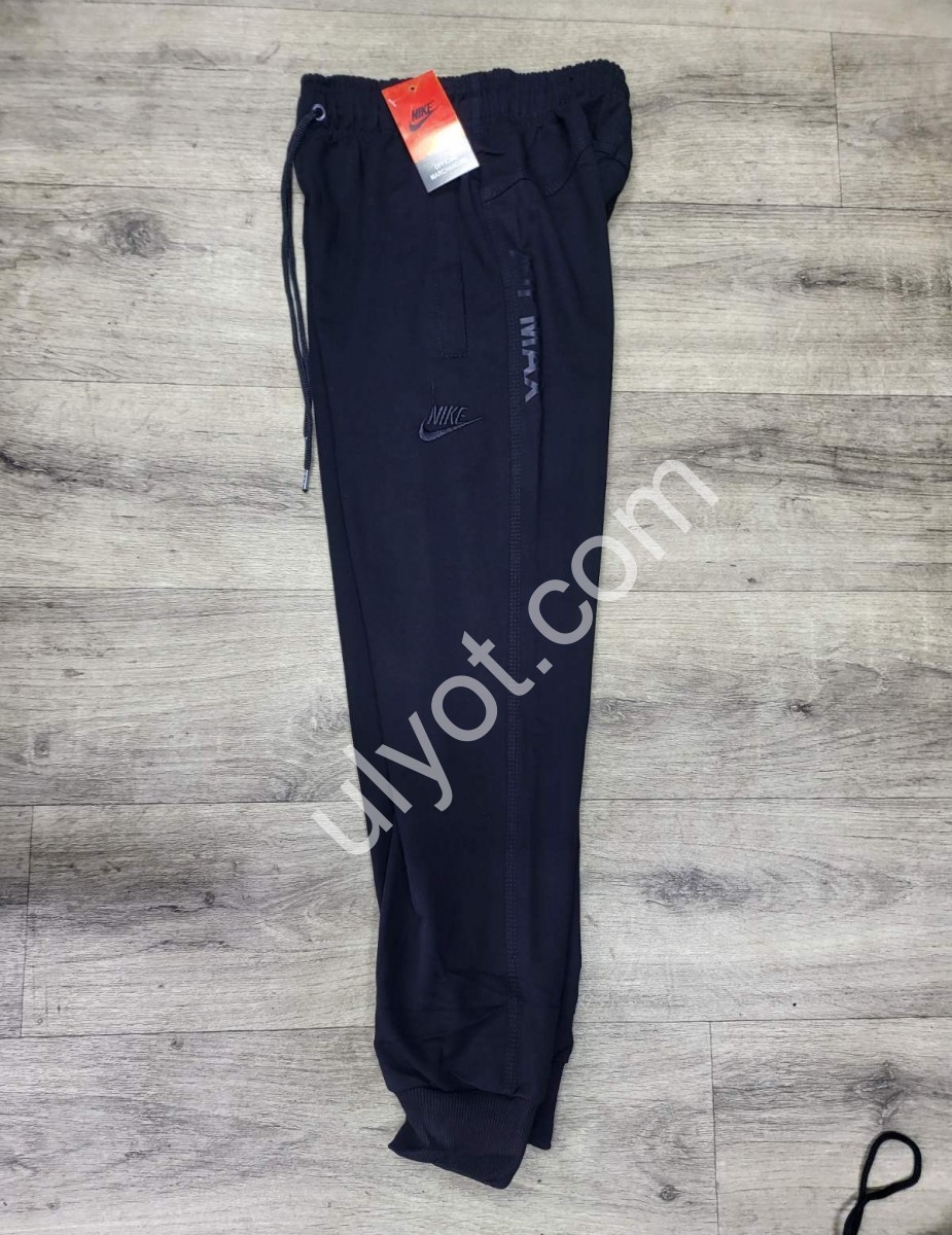 СПОРТ. ШТАНЫ N02 (36-44) МАНЖЕТ ЧЕРНЫЙ 