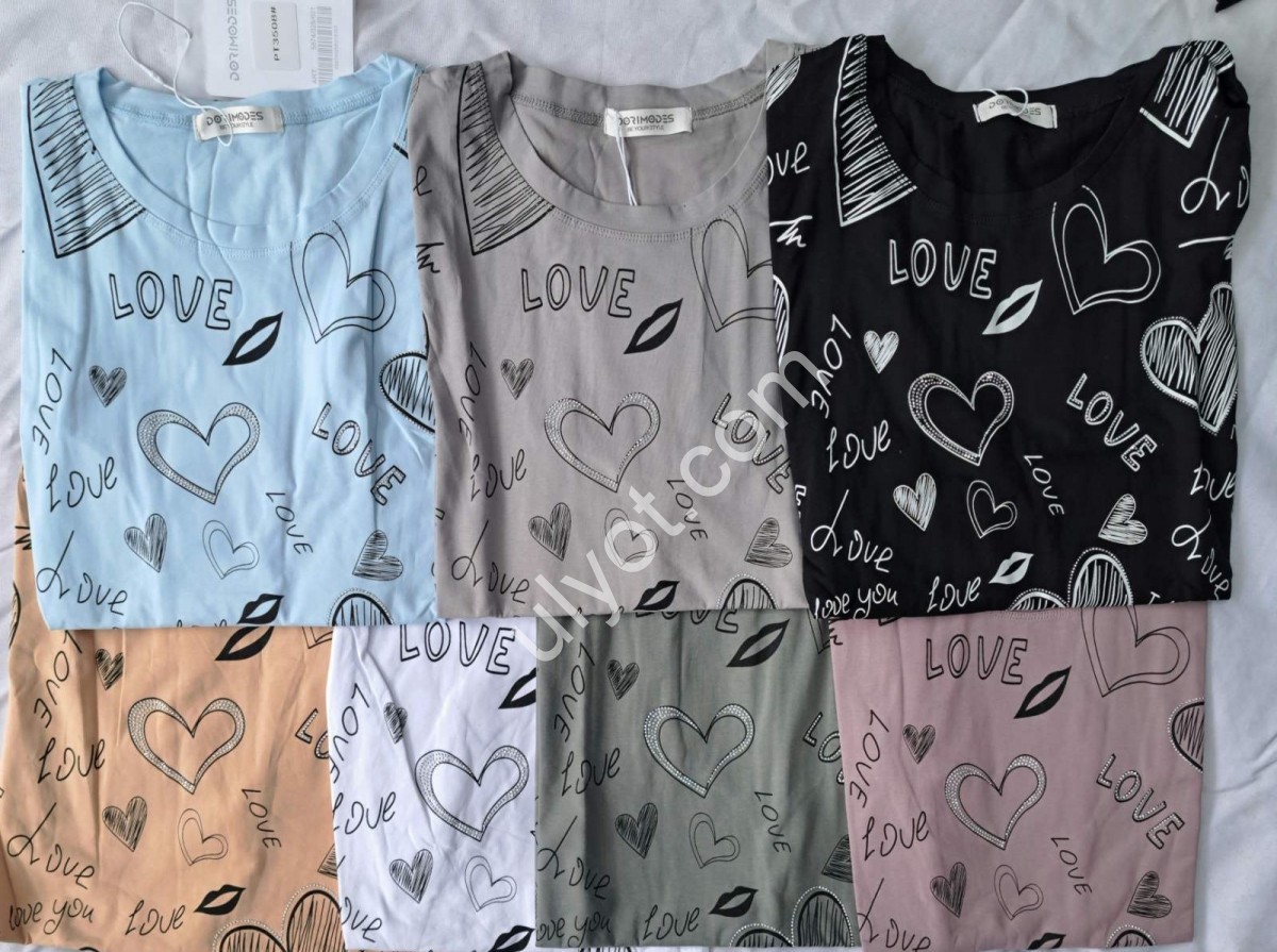 ФУТБОЛКА (ONESIZE 58-60) МИКС 3508