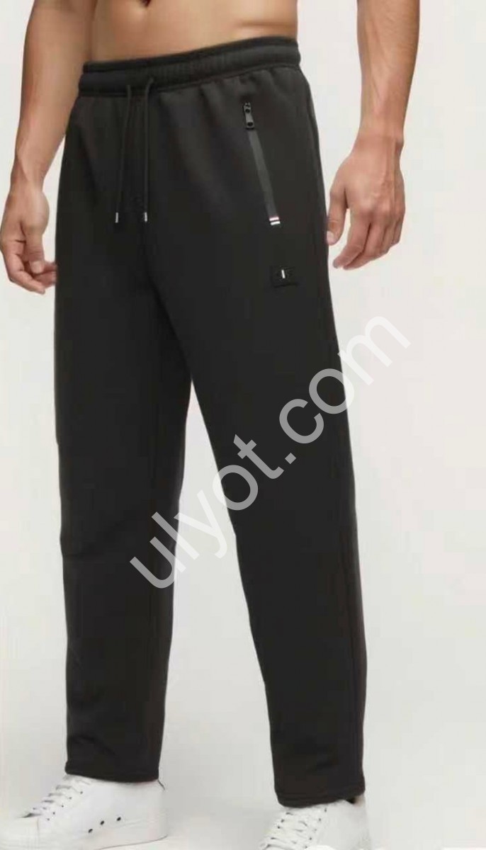 СПОРТ.ШТАНИ (M-3XL) ПРЯМИЙ Т.СІРИЙ 2860