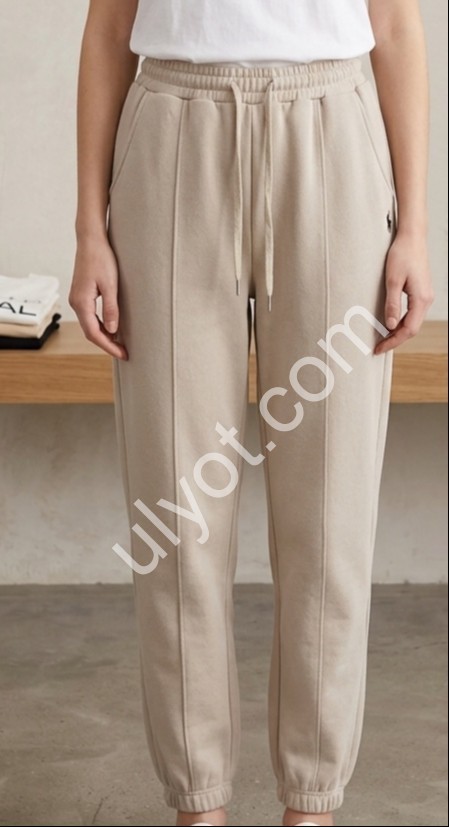 ШТАНЫ P05 (M-XL) МАНЖЕТ Т.СЕРЫЙ 