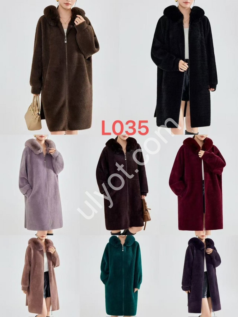 ПАЛЬТО (ONE SIZE 58-62) МІКС 035