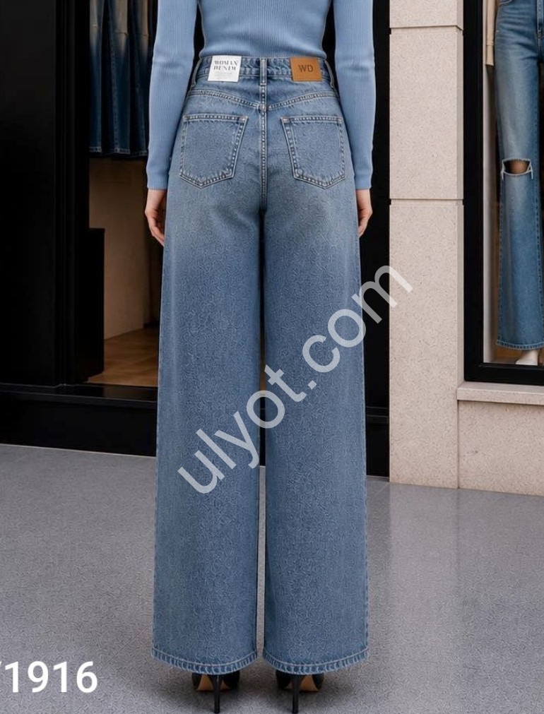 ДЖИНСЫ WOMAN DENIM (34-42) СИНИЙ 352/1916