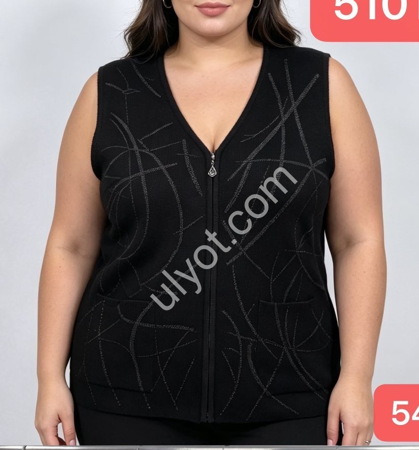 ЖИЛЕТ (ONE SIZE 54-56) МИКС 5101