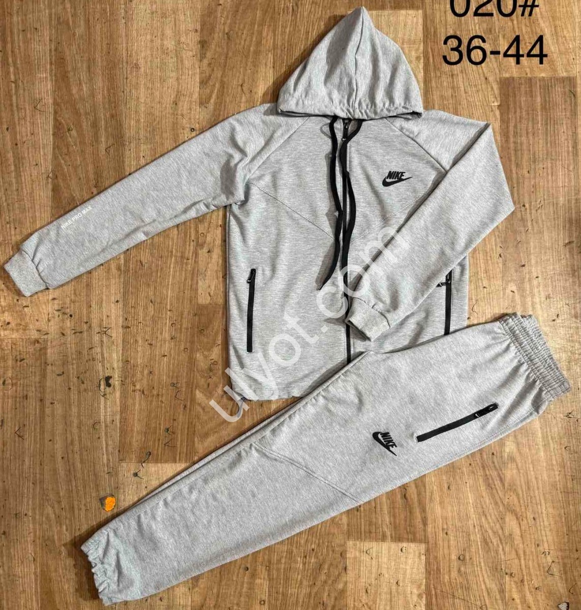 КОСТЮМ N02 (36-44) МАНЖЕТ СЕРЫЙ 020