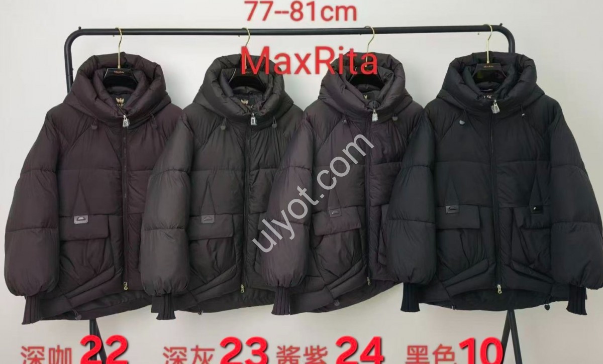 КУРТКА MAX RITA (S-2XL) ГРАФІТ 2638-24