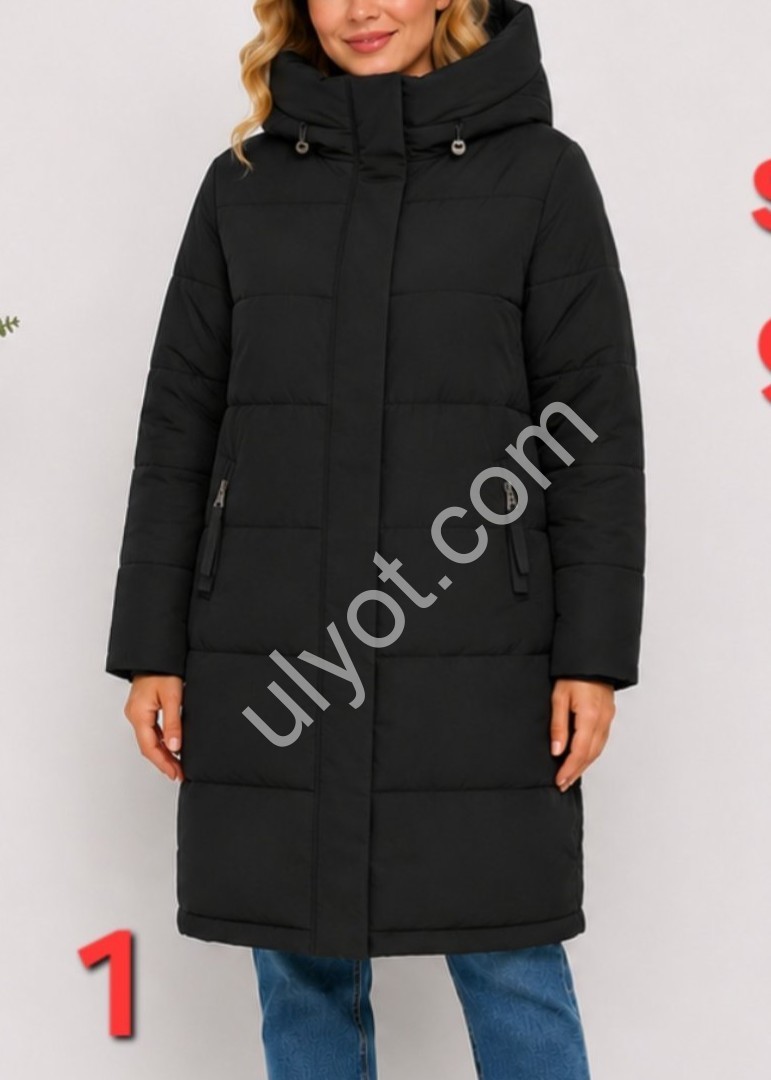 КУРТКА DESSELIL (S-2XL) ЧОРНИЙ 851