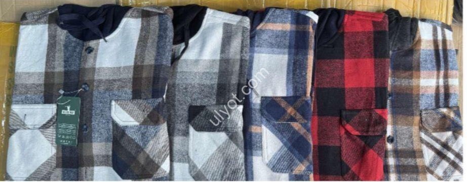 РУБАШКА (XL-5XL) ФЛИС МИКС 1681