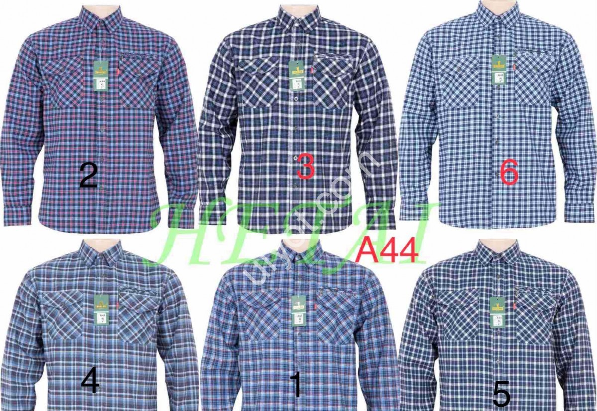 Сорочка (XL-5XL) КОЛІР-5 A44