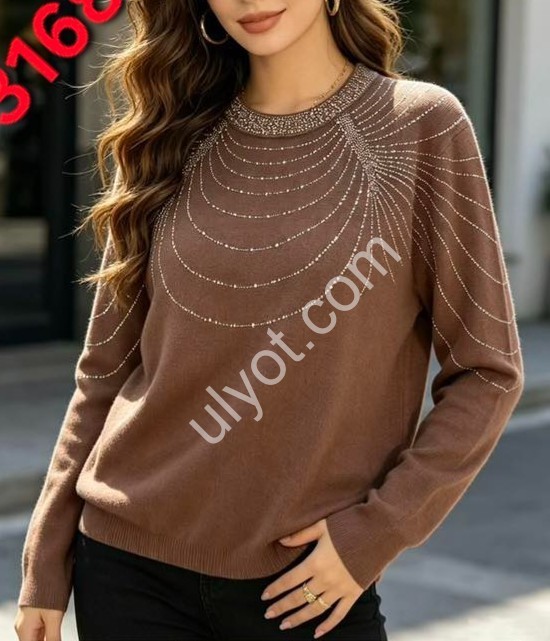 СВІТЕР (ONE SIZE 48-54) МІКС 3168
