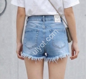 ШОРТЫ M SARA (XS-XL) СИНИЙ 3667