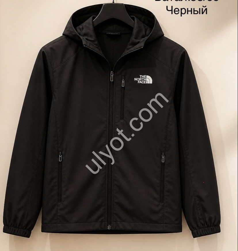 ВЕТРОВКА T48 (58-66) ЧЕРНЫЙ 16