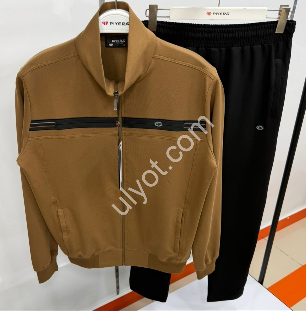 CПОРТ.КОСТЮМ ПИЕРА (M-3XL) ПРЯМОЙ ГОРЧИЦА 7914