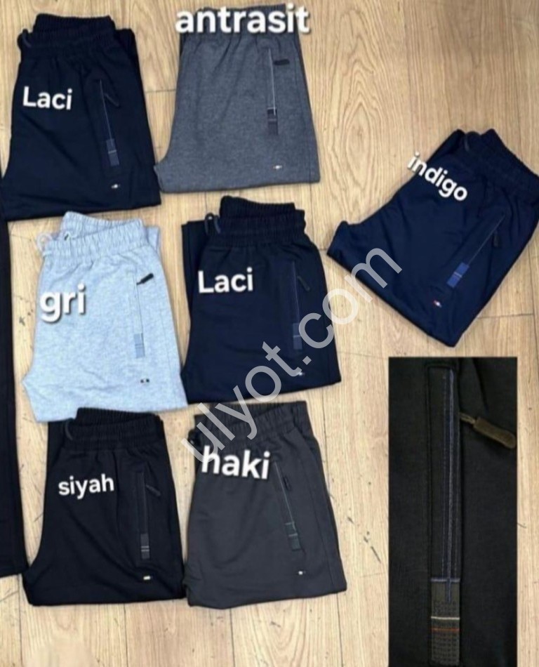 СПОРТ. ШТАНЫ (M-3XL) СВ.МЕЛАНЖ 6460