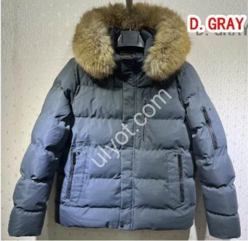КУРТКА (M-3XL) Т.СЕРЫЙ D25800