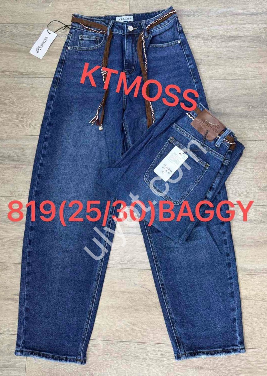 ДЖИНСЫ KT.MOSS (25-30) Т.СИНИЙ 819