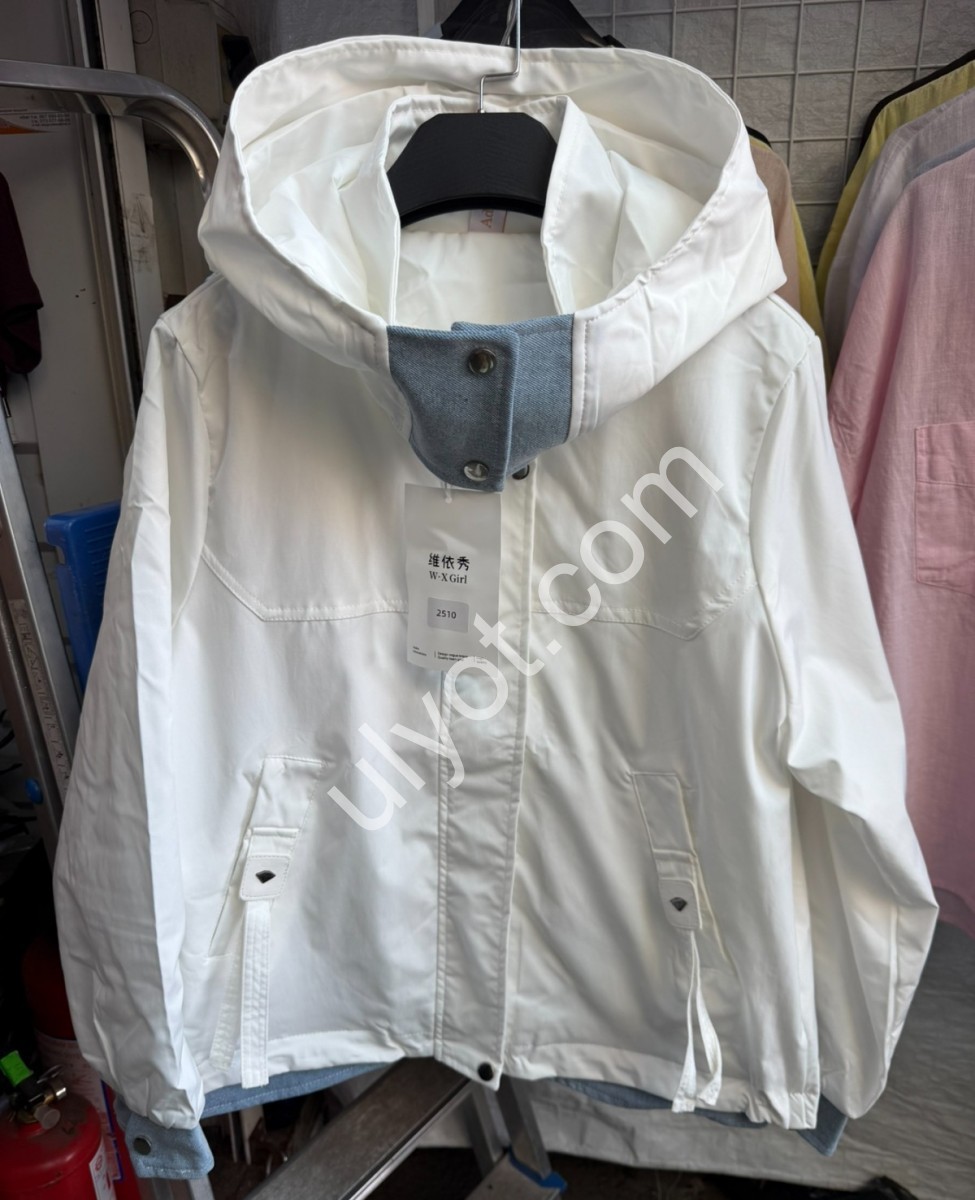 ВЕТРОВКА (ONE SIZE 46-48) МОЛОЧНЫЙ V15508