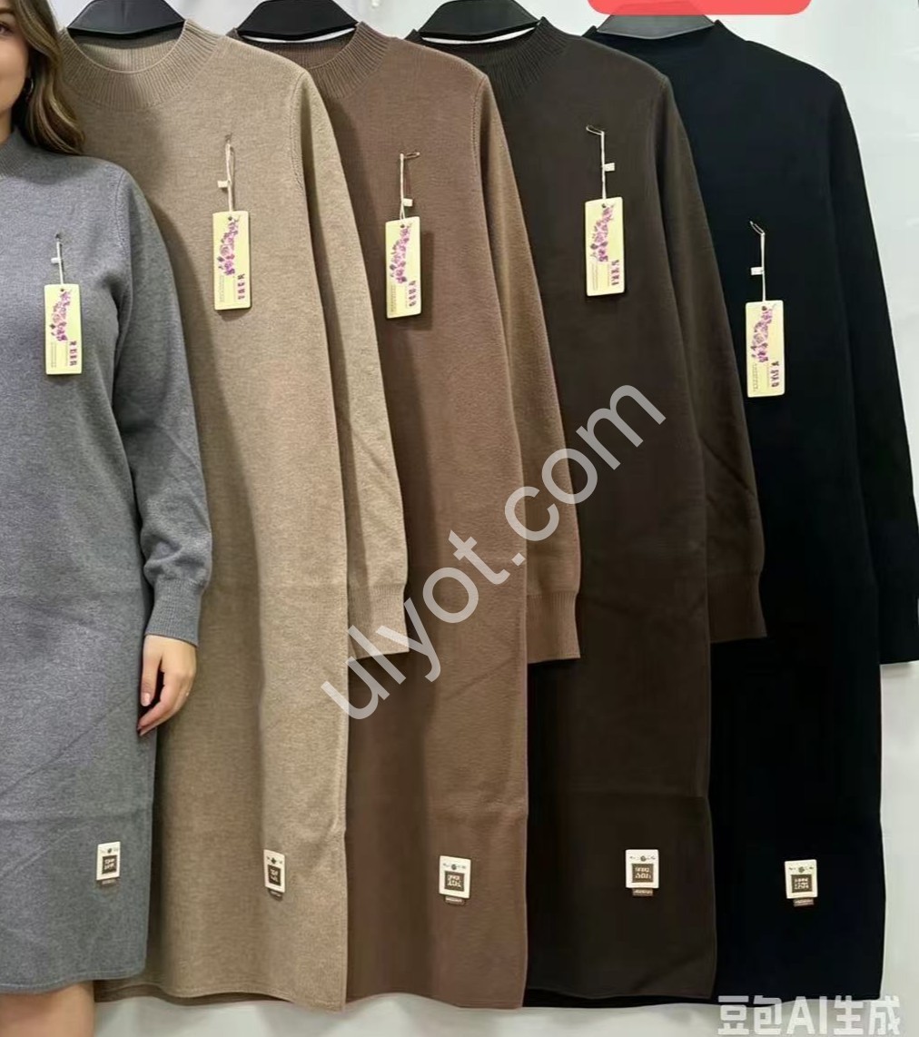 ПЛАТЬЕ (ONE SIZE 50-54) МИКС 5101