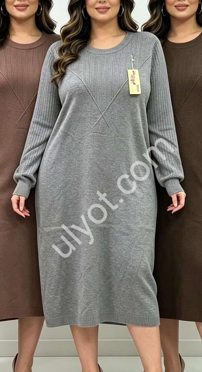 ПЛАТЬЕ (ONE SIZE 48-54) МИКС 5105
