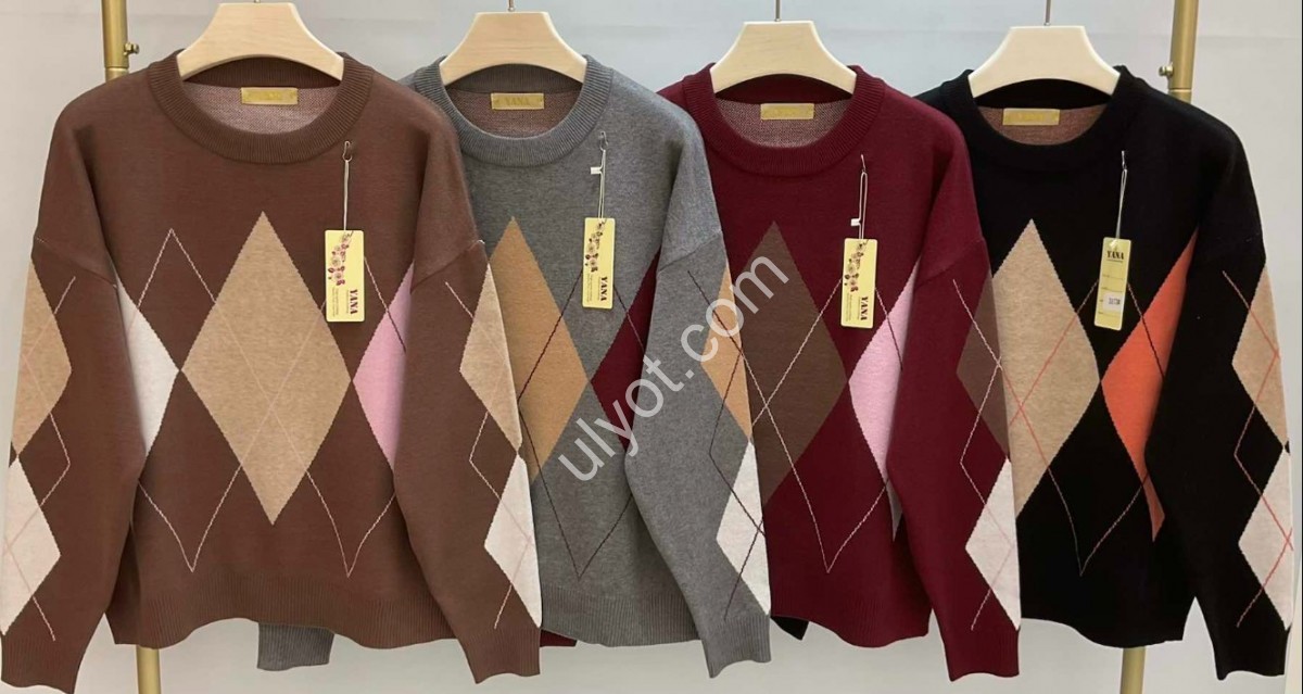 СВІТЕР (ONE SIZE 48-52) МІКС 3173