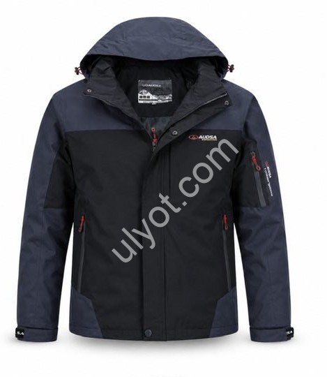КУРТКА AUDSA (M-3XL) ЧОРНИЙ 26008