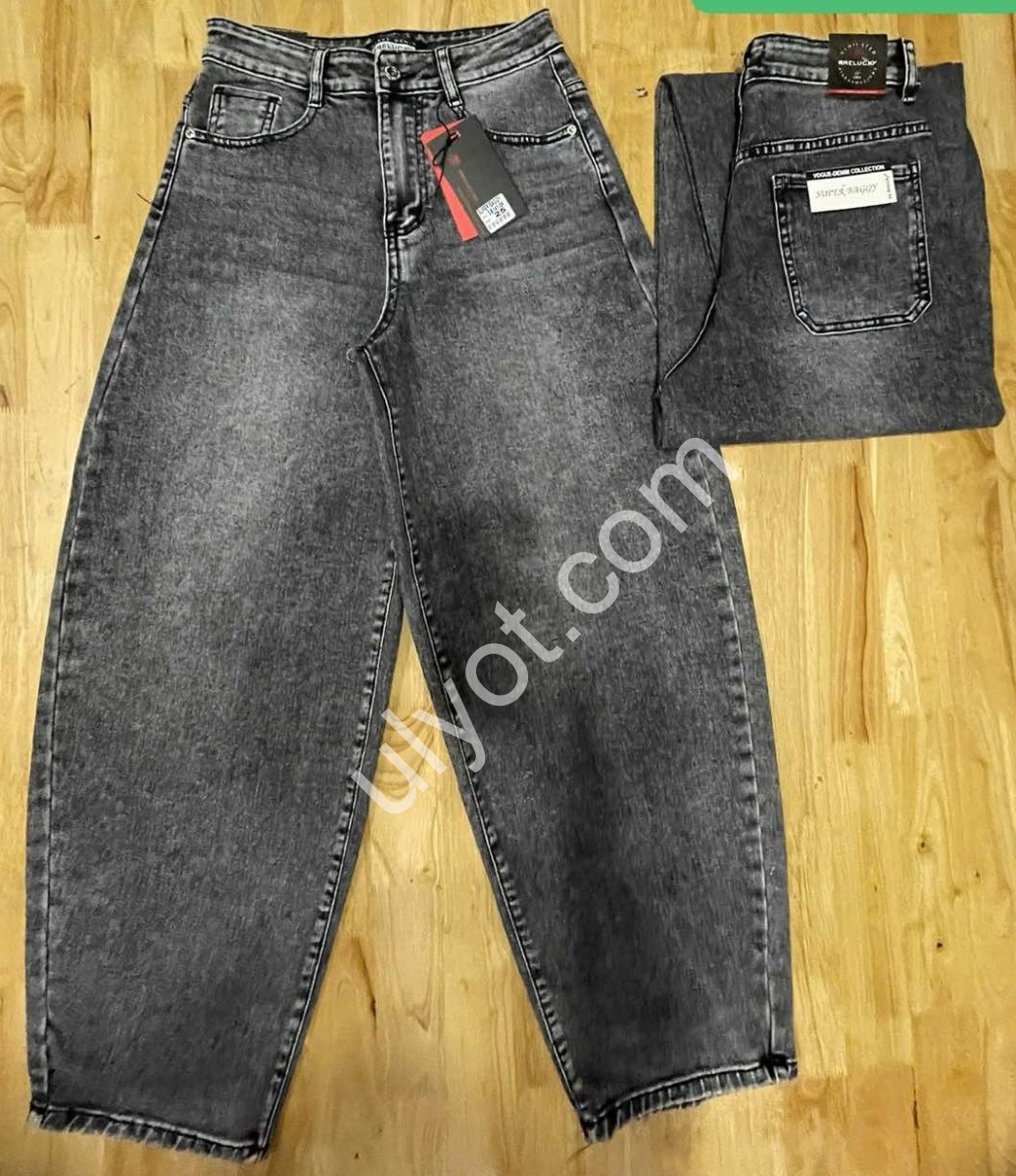 ДЖИНСИ RELUCKY (25-30) ГРАФІТ SB141-3