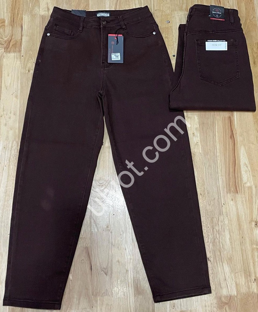ДЖИНСИ RELUCKY (28-33) ШОКОЛАД M0820-3