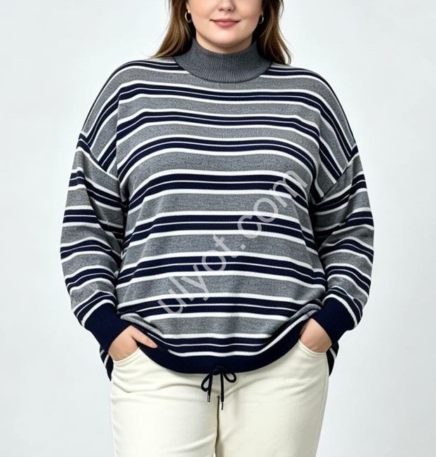 СВИТЕР (ONE SIZE 50-54) МИКС 1103