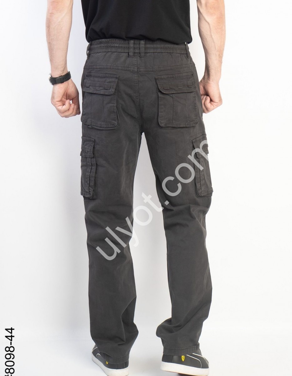ШТАНИ (32-40) КАРГО Т.СІРИЙ 8098-44