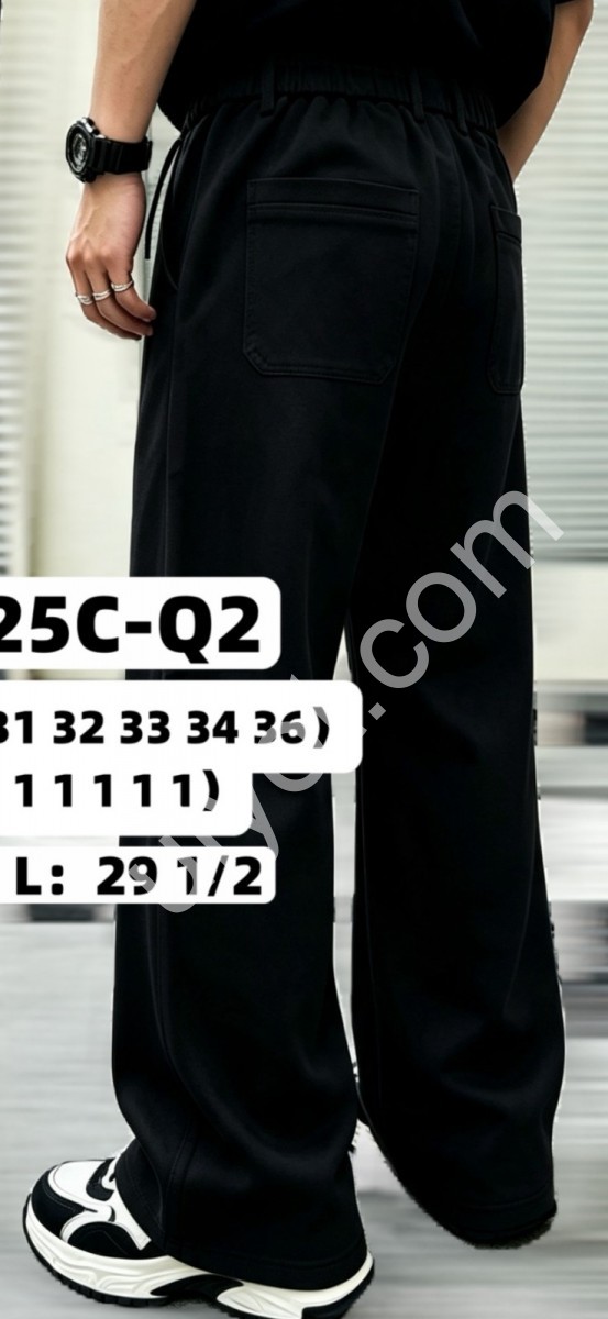 ШТАНИ GOD BOREST (28-36) ЧОРНИЙ 1125