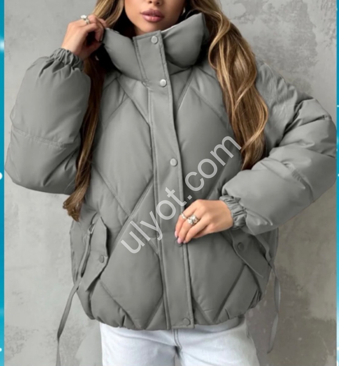КУРТКА (M-2XL) ОЛИВКА K2155