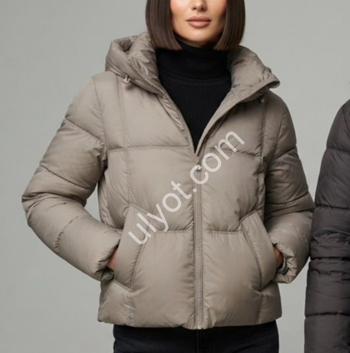 КУРТКА (M-2XL) ЧЕРНЫЙ K26051