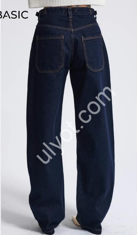 ДЖИНСЫ IT'S BASIC (32-36) ИНДИГО 3224/7w6/50